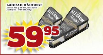 Matdax Lagrad hårdost erbjuda