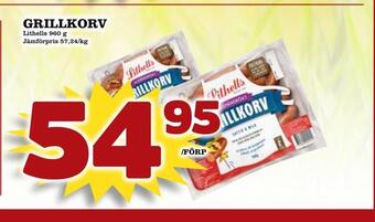 Nelins Grillkorv erbjuda