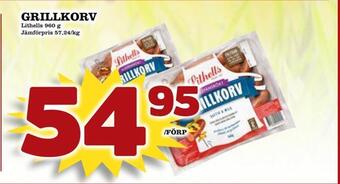 Prisma Mat Grillkorv erbjuda