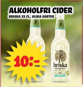 Nelins Alkoholfri cider erbjuda