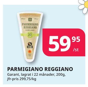 Tempo Parmigiano reggiano erbjuda