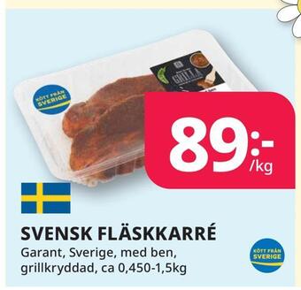 Tempo Svensk fläskkarré erbjuda