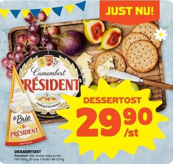 Coop Forum Dessertost erbjuda