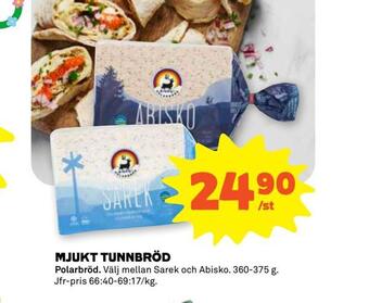Coop Forum Mjukt tunnbröd erbjuda