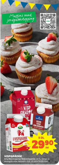 Coop Forum Vispgrädde erbjuda