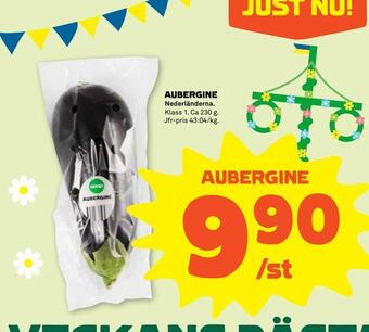 Coop Forum Aubergine erbjuda