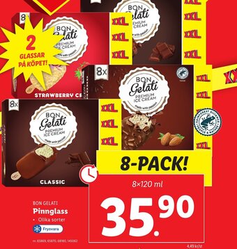 Lidl BON GELATI Pinnglass erbjuda
