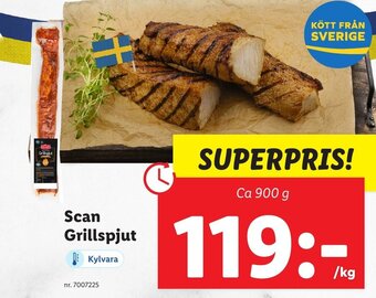 Lidl Scan Grillspjut erbjuda