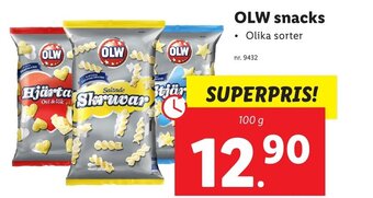 Lidl OLW snacks erbjuda