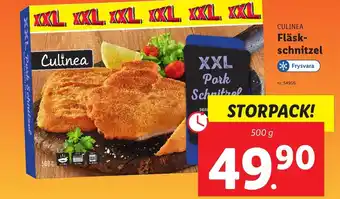 Lidl CULINEA Fläsk-schnitzel erbjuda