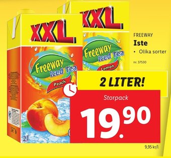 Lidl FREEWAY Iste erbjuda
