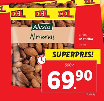 Lidl ALESTO Mandlar erbjuda