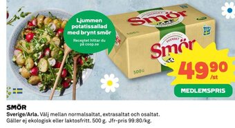 SMÖR Sverige/Arla.