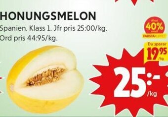 HONUNGSMELON