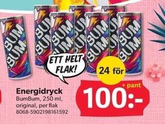 DollarStore Energidryck erbjuda
