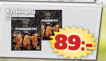 Bonum Matmarknad Kycklingfilé erbjuda