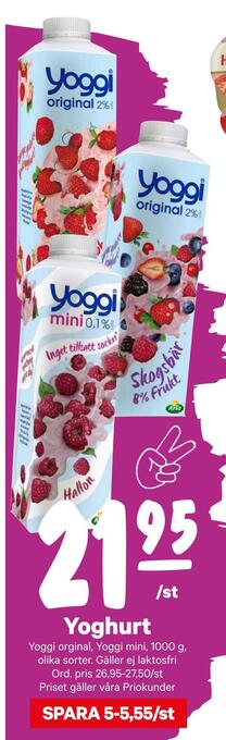 City Gross Yoghurt erbjuda