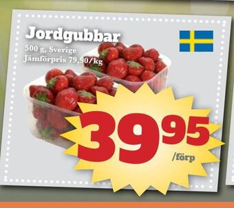 Bonum Matmarknad Jordgubbar erbjuda