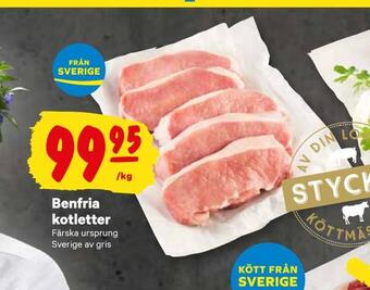 Benfria kotletter