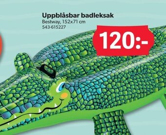 Uppblåsbar badleksak