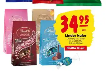 City Gross Lindor kulor erbjuda