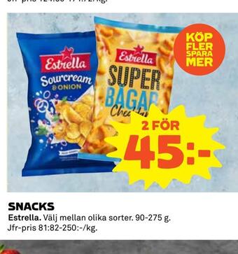 Coop Daglivs Snacks erbjuda