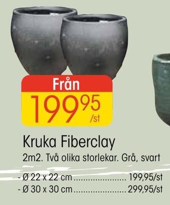 EKO Kruka fiberclay erbjuda