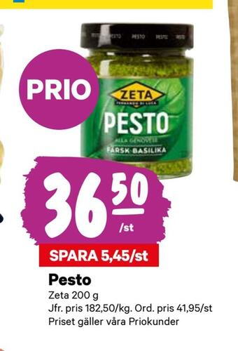City Gross Pesto erbjuda