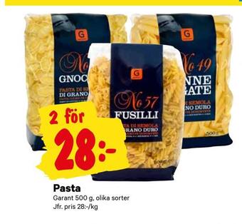 City Gross Pasta erbjuda