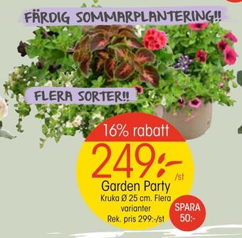 Garden party