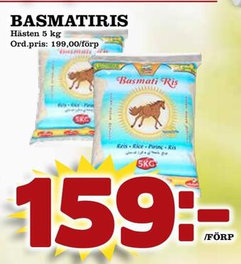 Supergrossen Basmatiris erbjuda