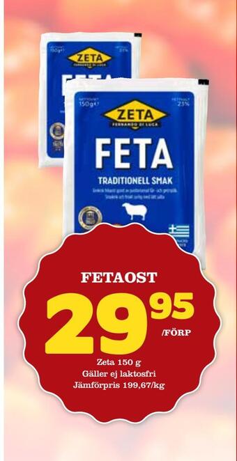 Supergrossen Fetaost erbjuda