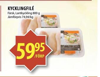 Matvärlden Tensta Kycklingfilé erbjuda