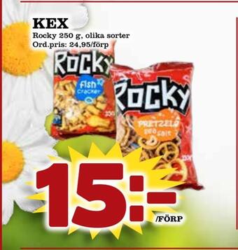 Supergrossen Kex erbjuda