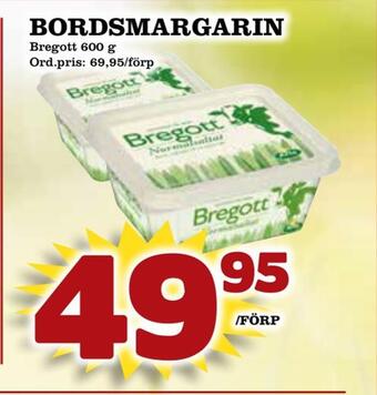 Supergrossen Bordsmargarin erbjuda