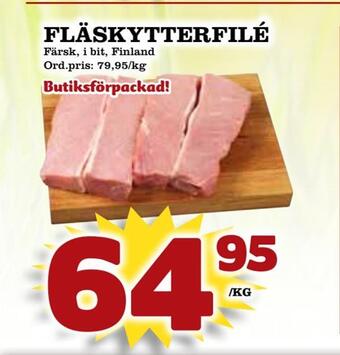 Fläskytterfilé