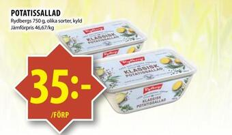 Matvärlden Tensta Potatissallad erbjuda