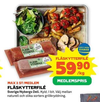 Stora Coop Fläskytterfilé erbjuda