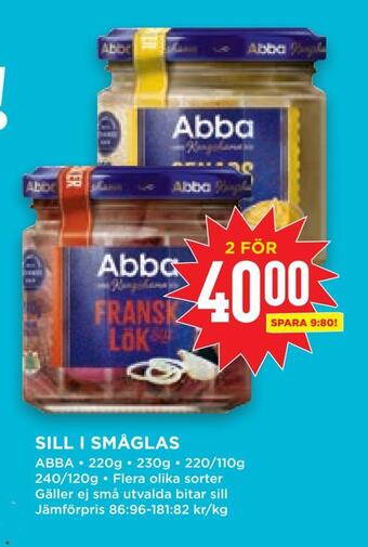 Willys Hemma Sill i småglas erbjuda