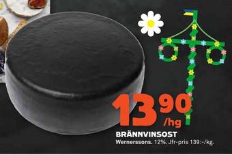 Stora Coop Brännvinsost erbjuda