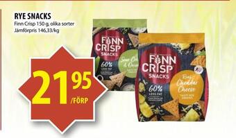 Matvärlden Tensta Rye snacks erbjuda