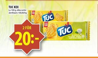 Matvärlden Tensta Tuc kex erbjuda