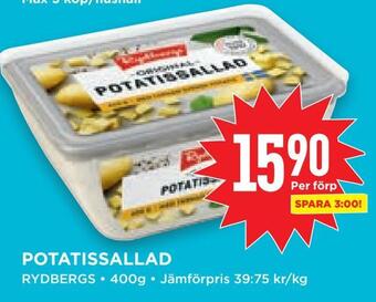 Willys Hemma Potatissallad erbjuda