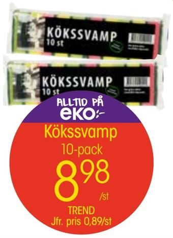 EKO Kökssvamp erbjuda