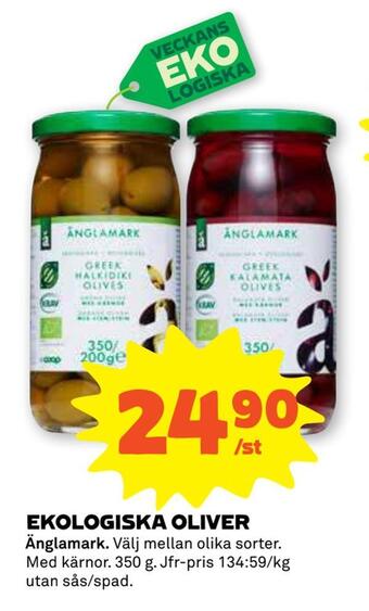 Stora Coop Ekologiska oliver erbjuda