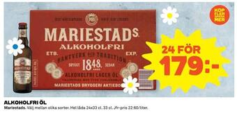 Coop Extra Alkoholfri öl erbjuda