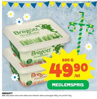 Coop Extra Bregott erbjuda