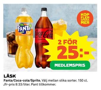 Coop Extra Läsk erbjuda