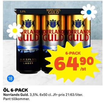 Coop Extra Öl 6-pack erbjuda