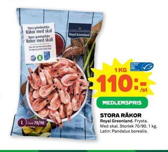 Stora Coop Stora räkor erbjuda